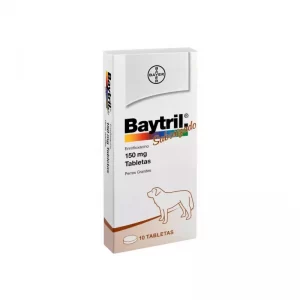 Baytril 150mg 10 comprimidos