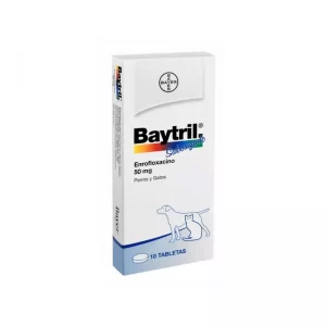 Baytril 50mg 10 comprimidos