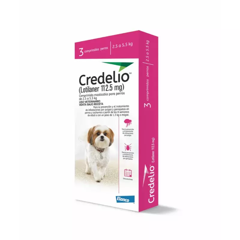 CREDELIO 112,5 MG (2,5 - 5,5KG) x3 1