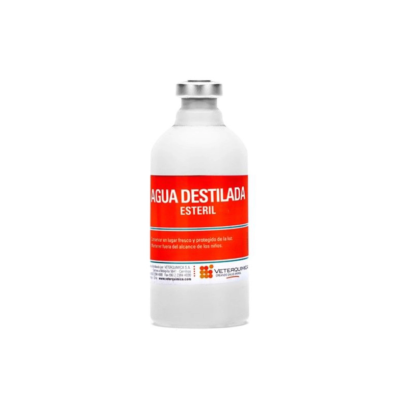 Agua destilada esteril 100ml