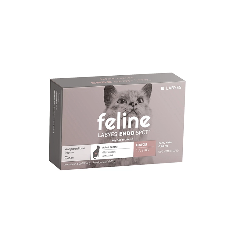 Feline labyes endospot 0.4ml 1 a 2kg