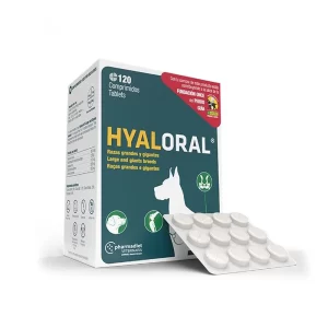 Hyaloral razas grandes 120 comp