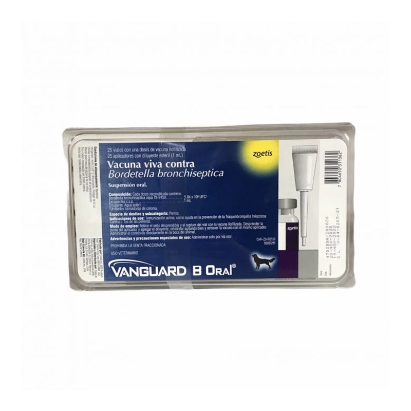 Vanguard b oral 25 dosis