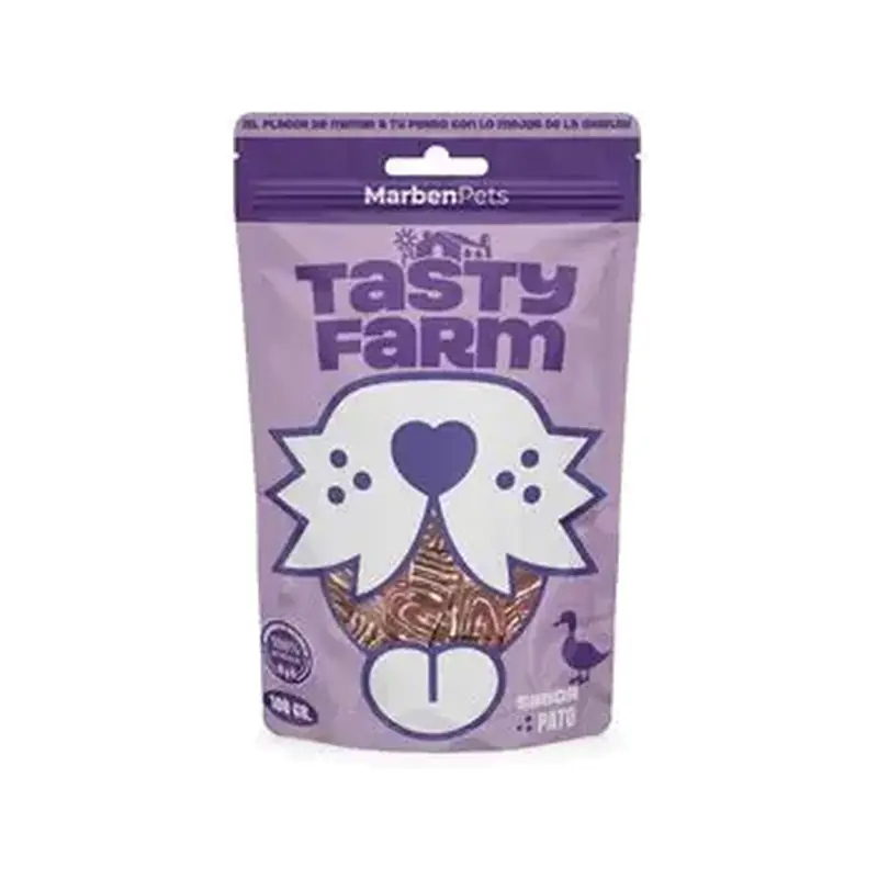 Snack perro, trocitos de pato 100 gr Insufarma